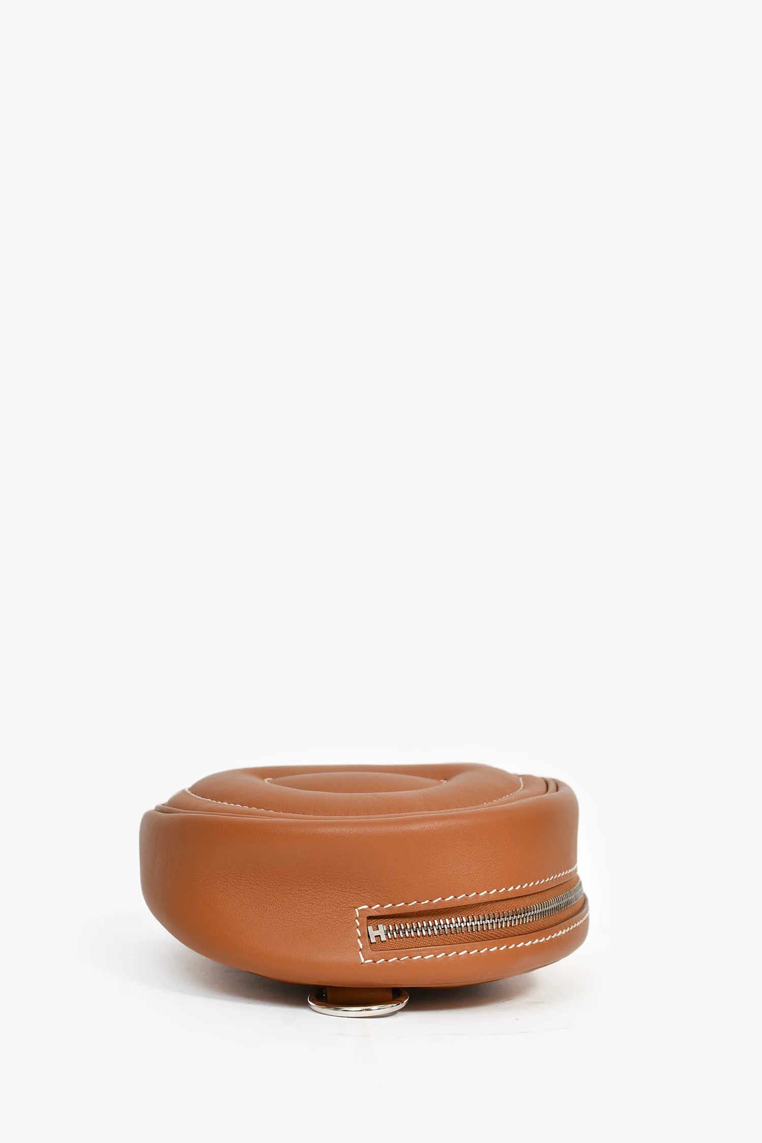 Hermès 2020 Brown Swift Verso "In Loop Belt" Bag