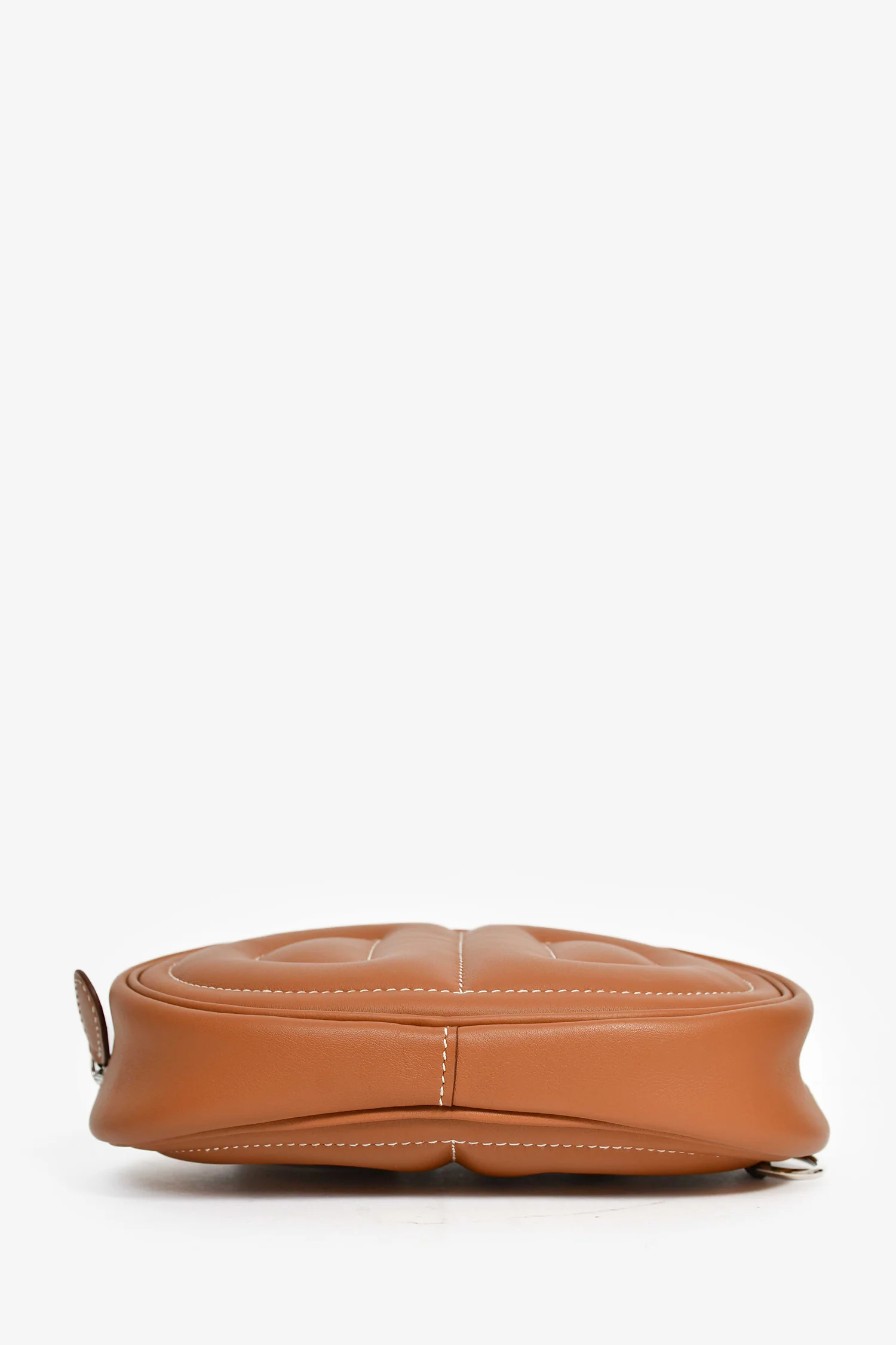 Hermès 2020 Brown Swift Verso "In Loop Belt" Bag