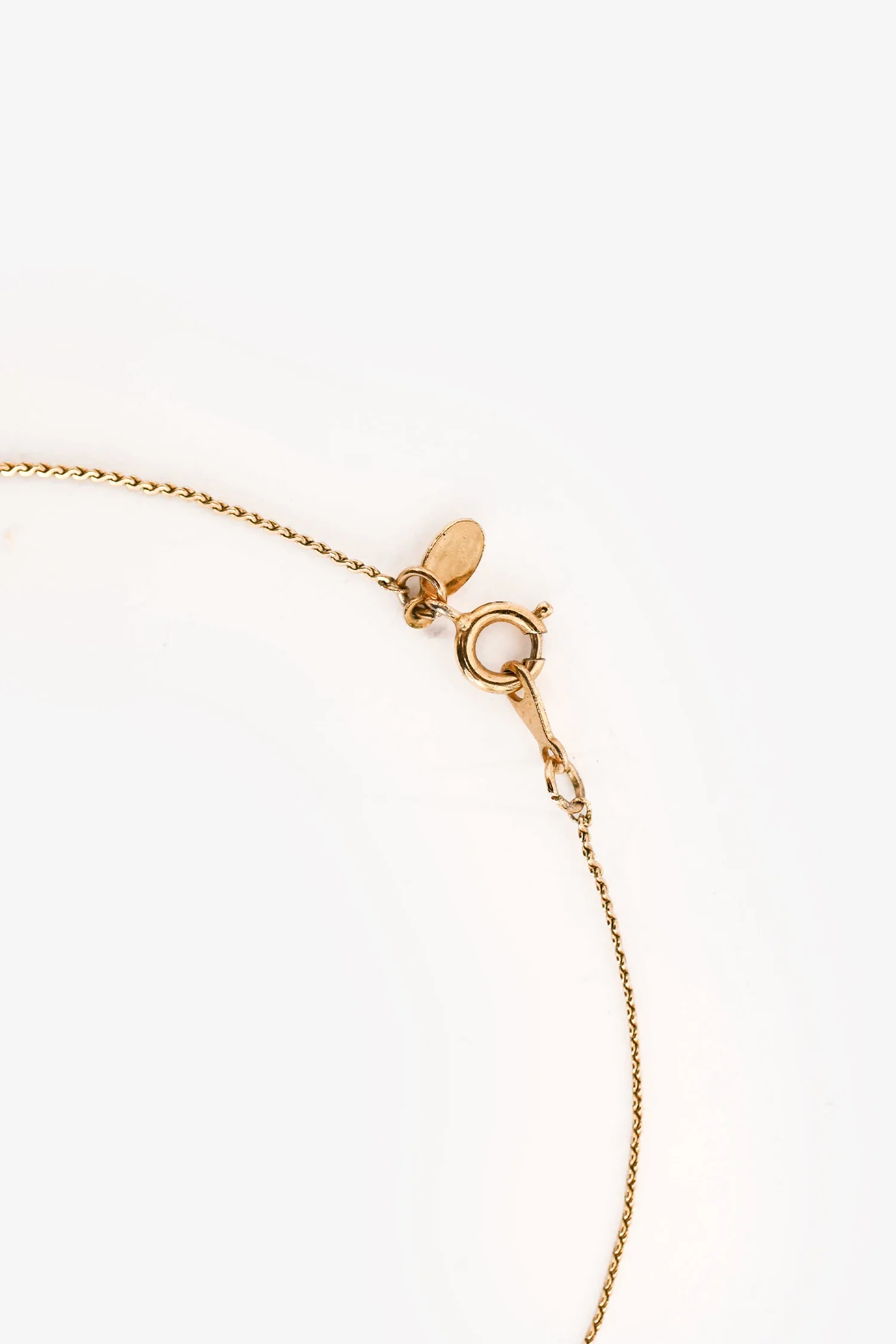 Givenchy Vintage Gold Tone Metal Necklace
