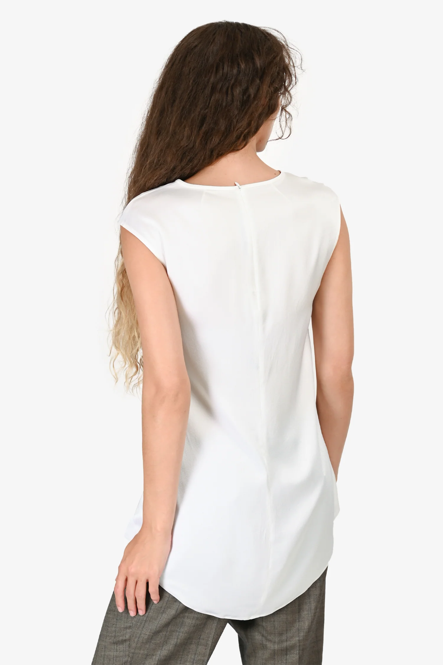St. John White Top Size P