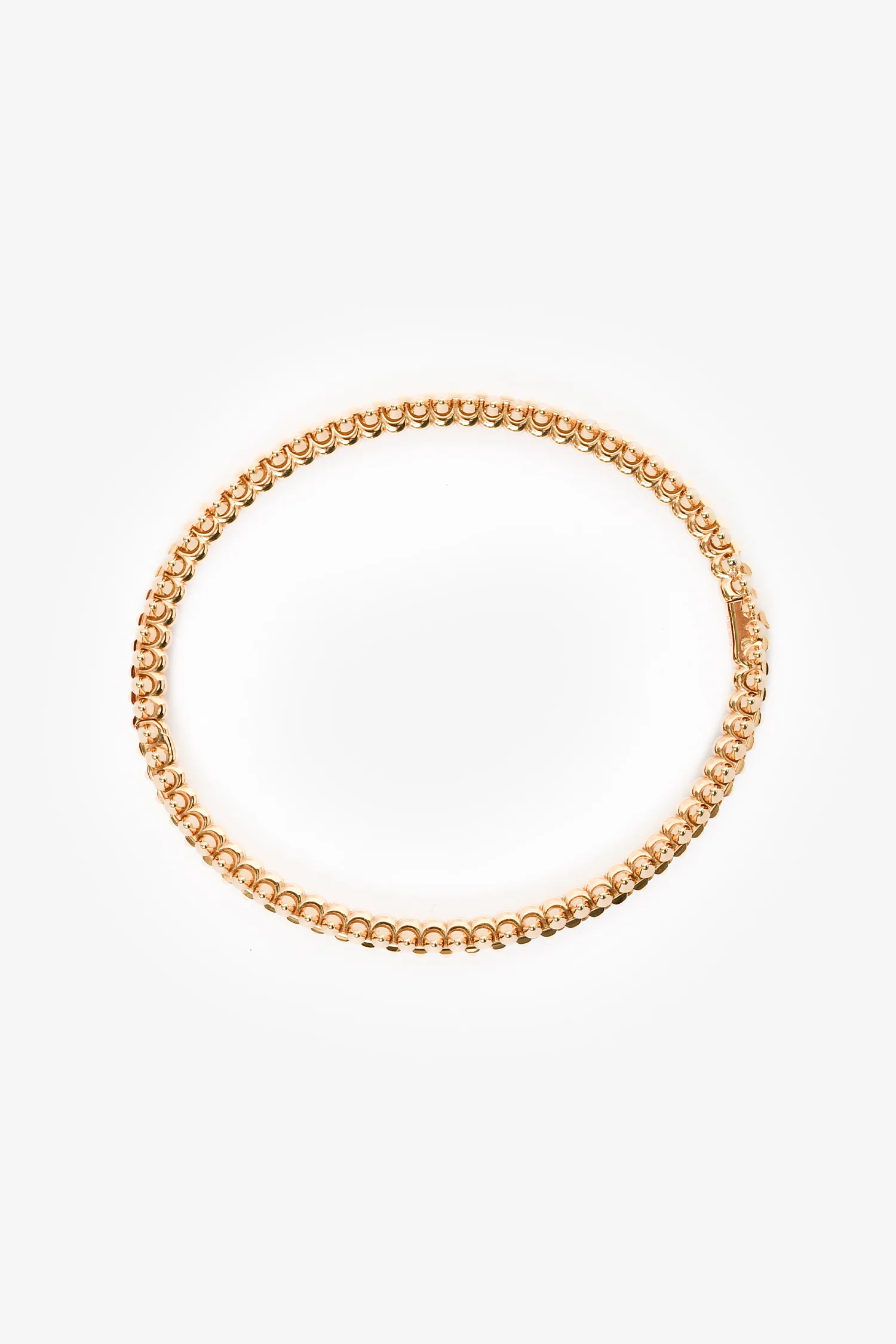 Cartier 18K Yellow Gold 'Clash de Cartier' Small Model Bracelet Size 20