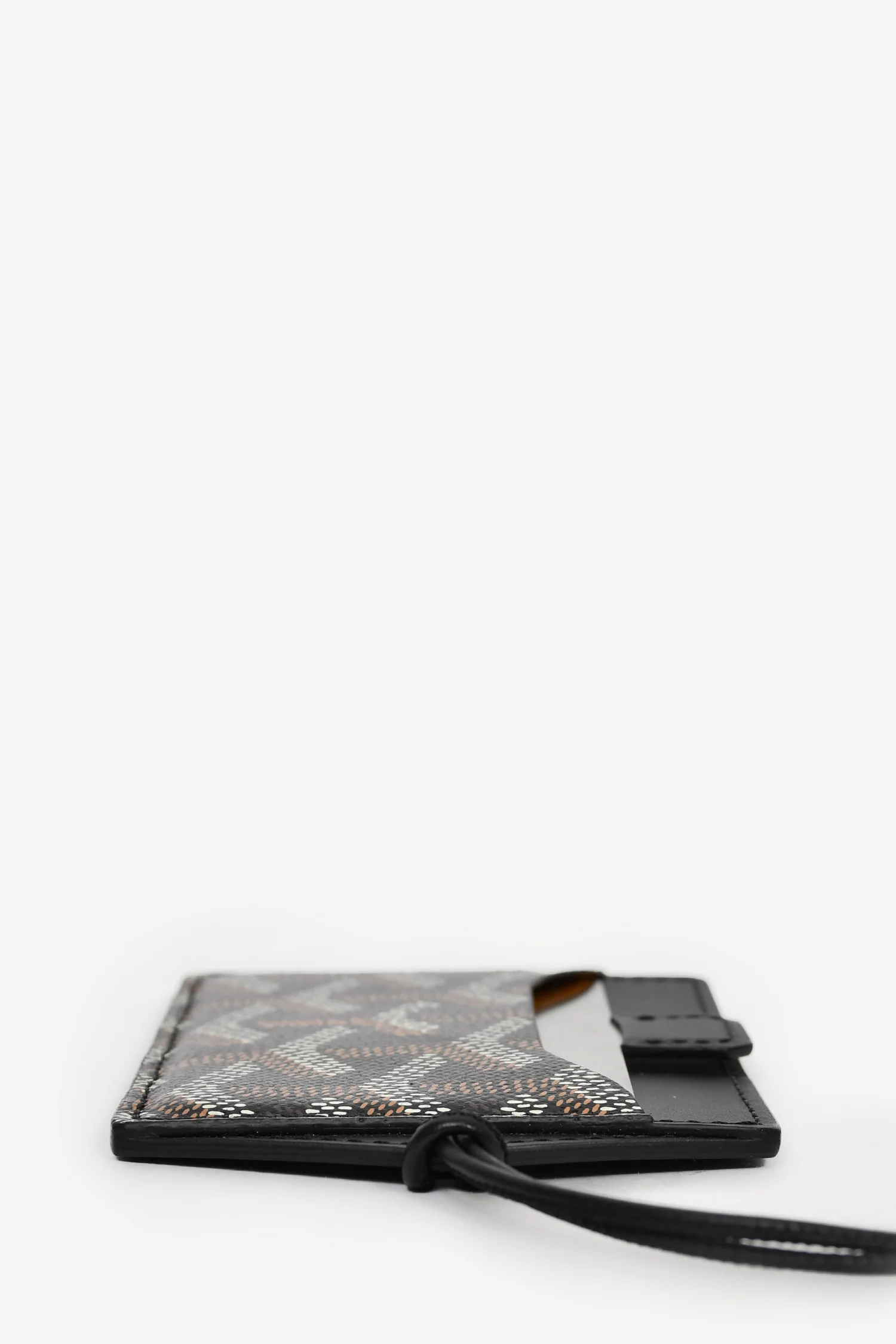Goyard Black Goyardine Canvas Vénus Bag Mirror