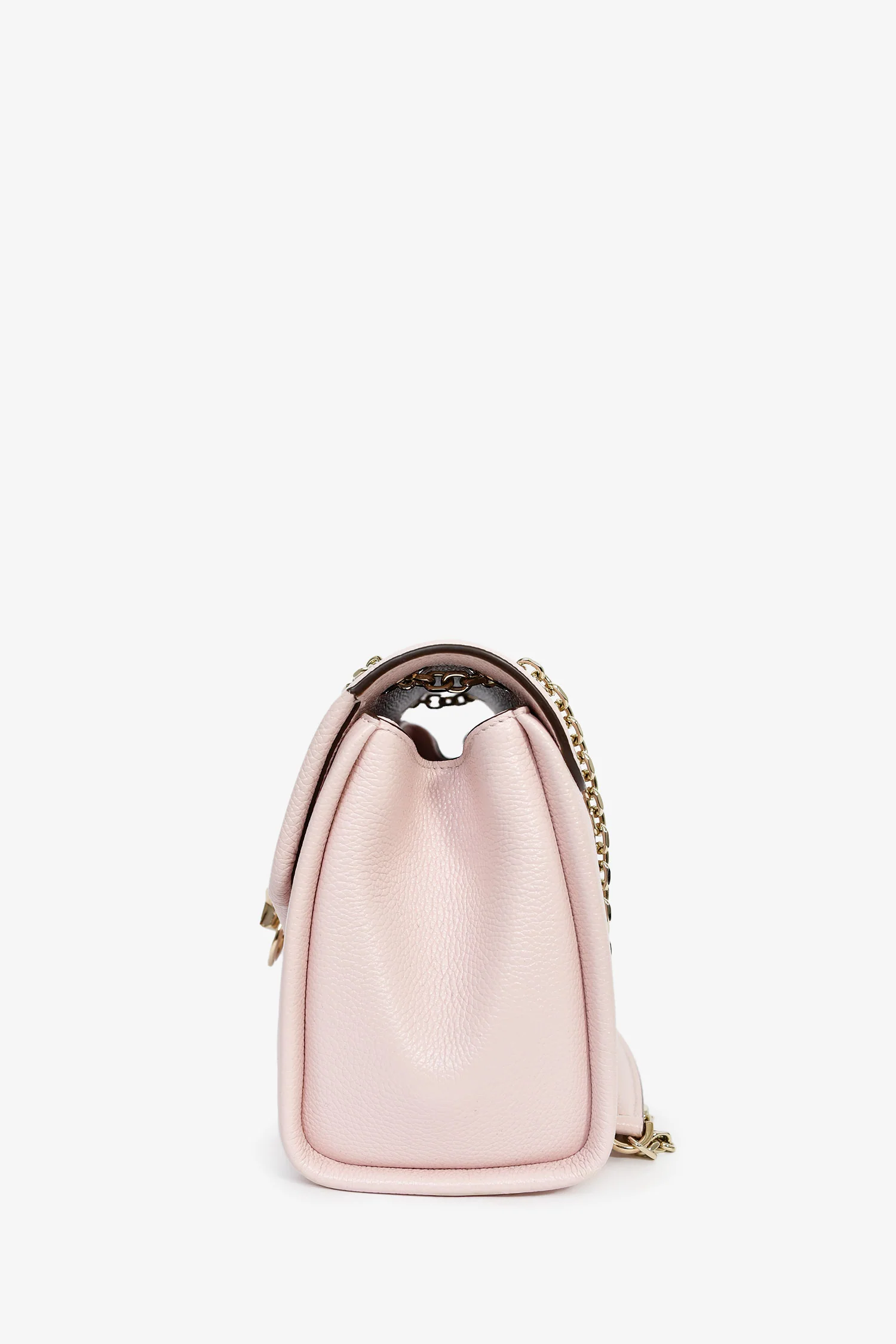 Cartier Pink Leather Small Panthere Graphique Shoulder Bag