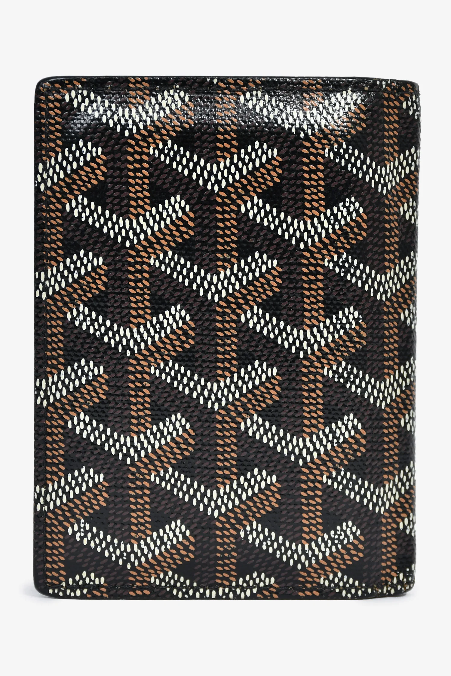 Goyard Black Goyardine Leather Saint-Marc Card Wallet