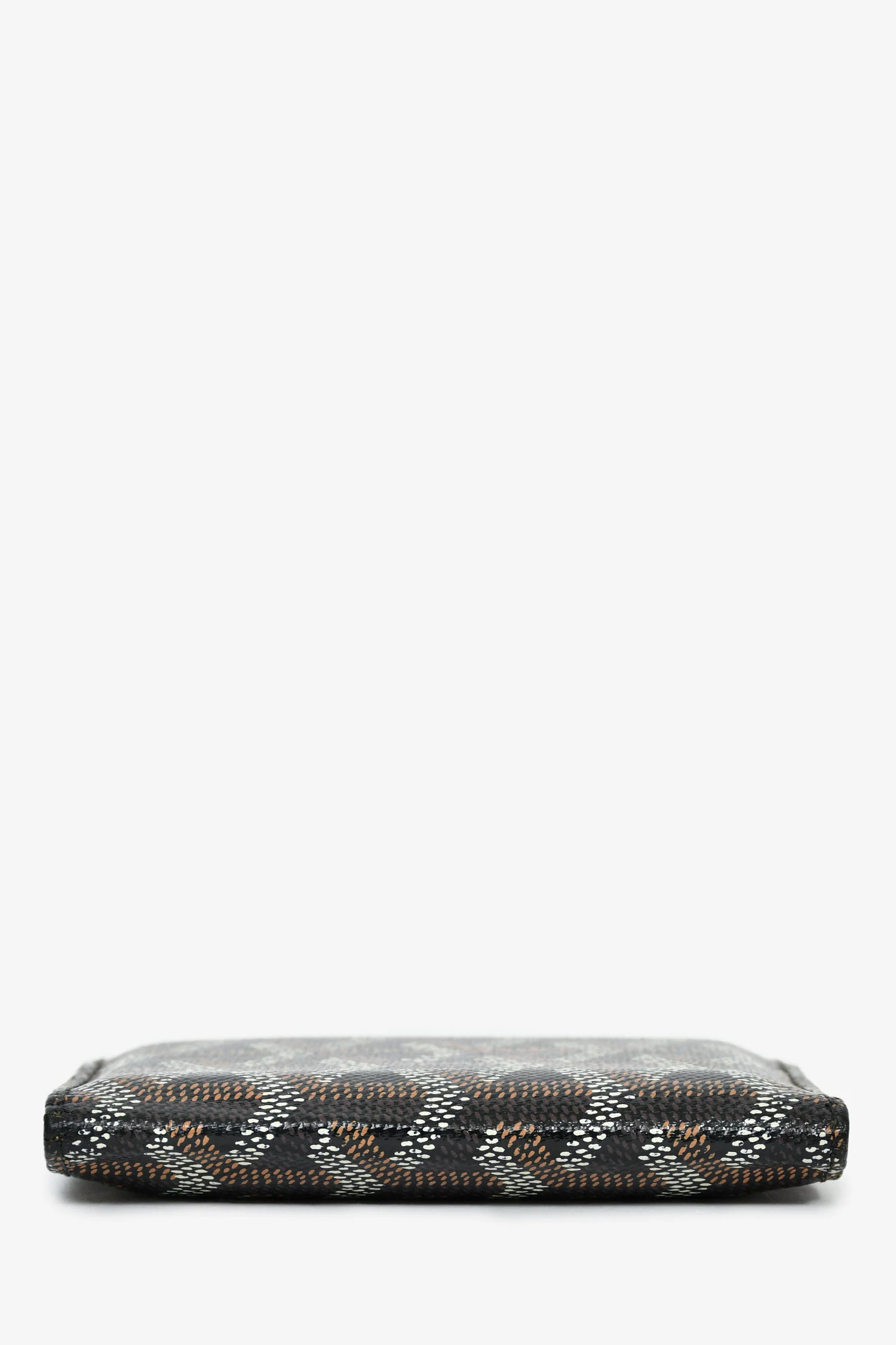 Goyard Black Goyardine Leather Saint-Marc Card Wallet