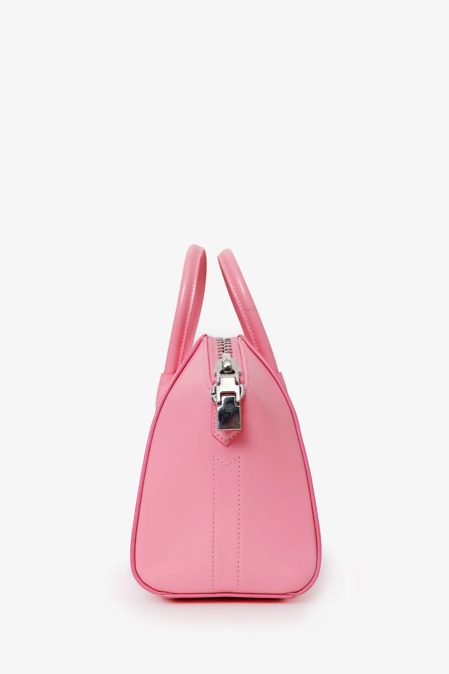 Givenchy Pink Leather Small Antigona Top Handle Bag