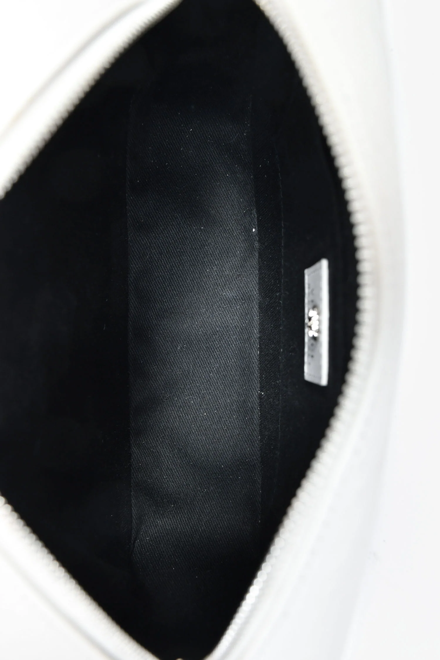 Versace White Leather Medusa Camera Crossbody Bag