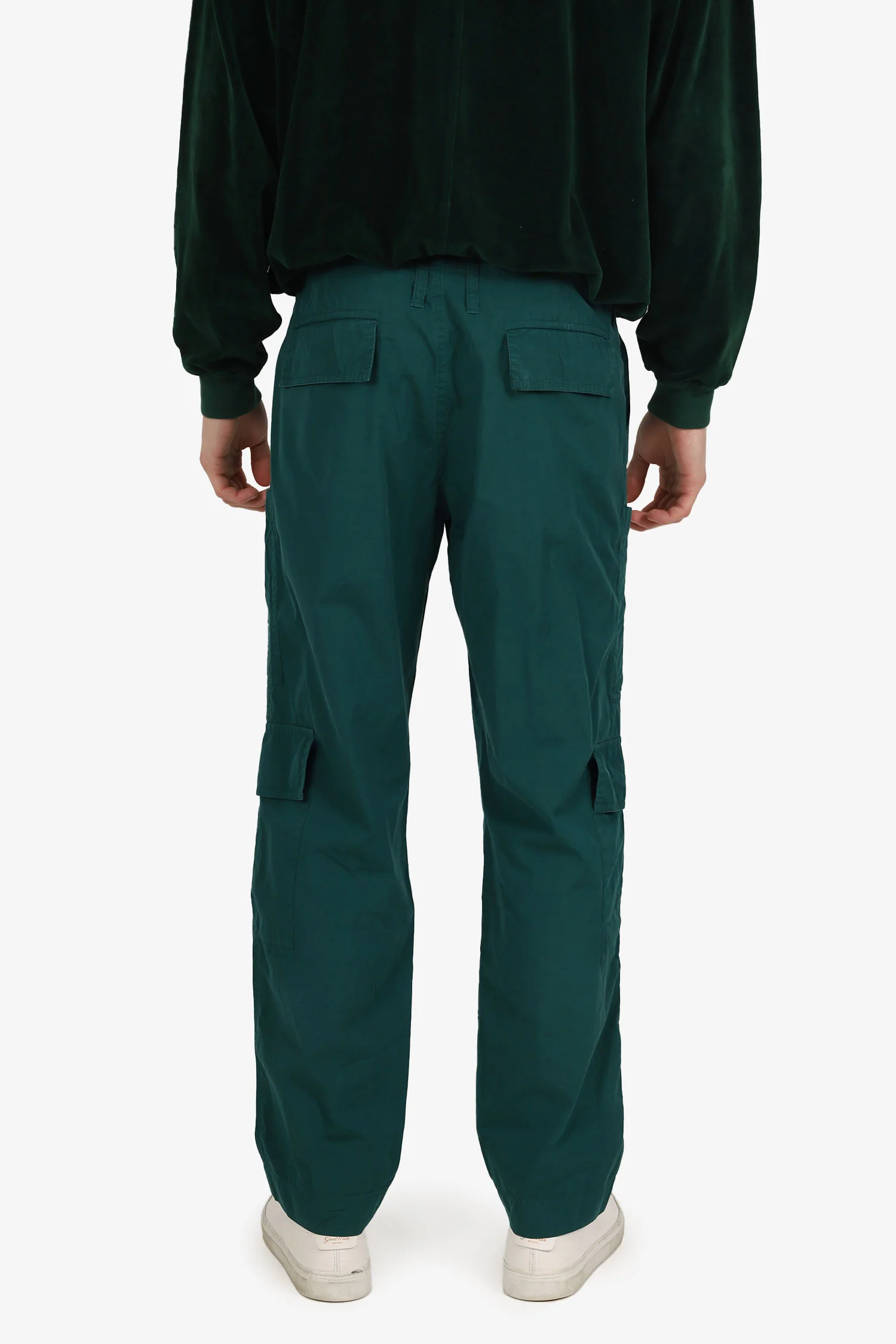 Dries Van Noten Green Cotton Cargo Pants Size 54 Mens