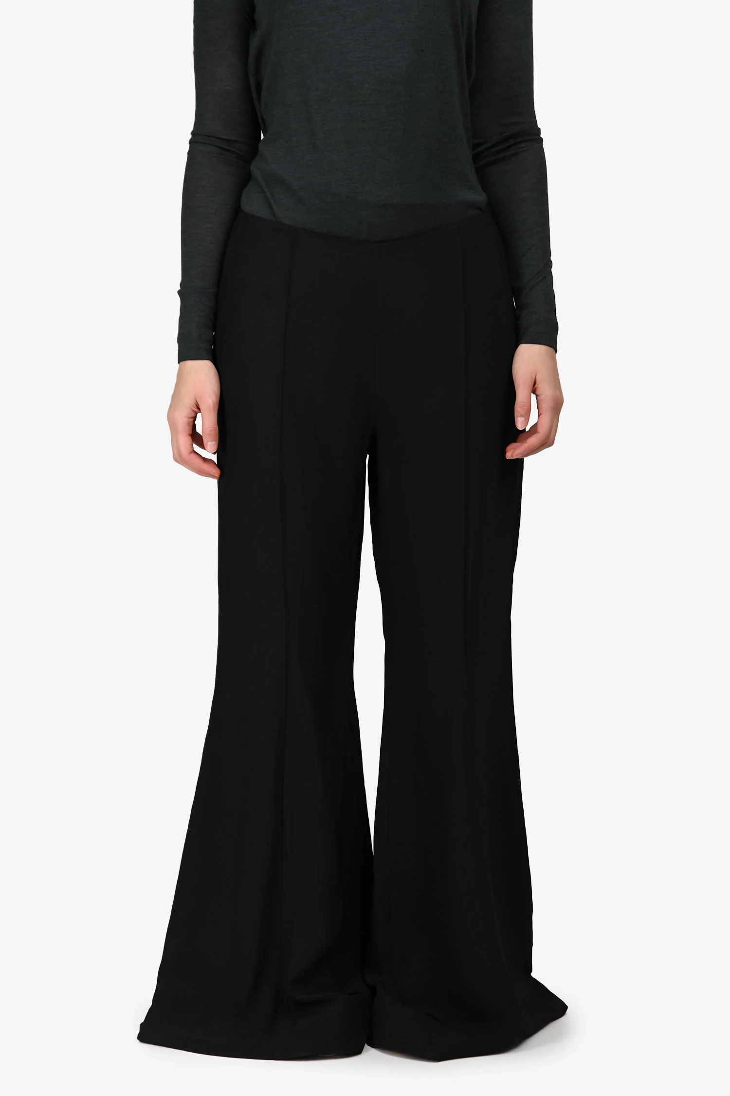 Zimmermann Black Wide Leg Trousers Size 1