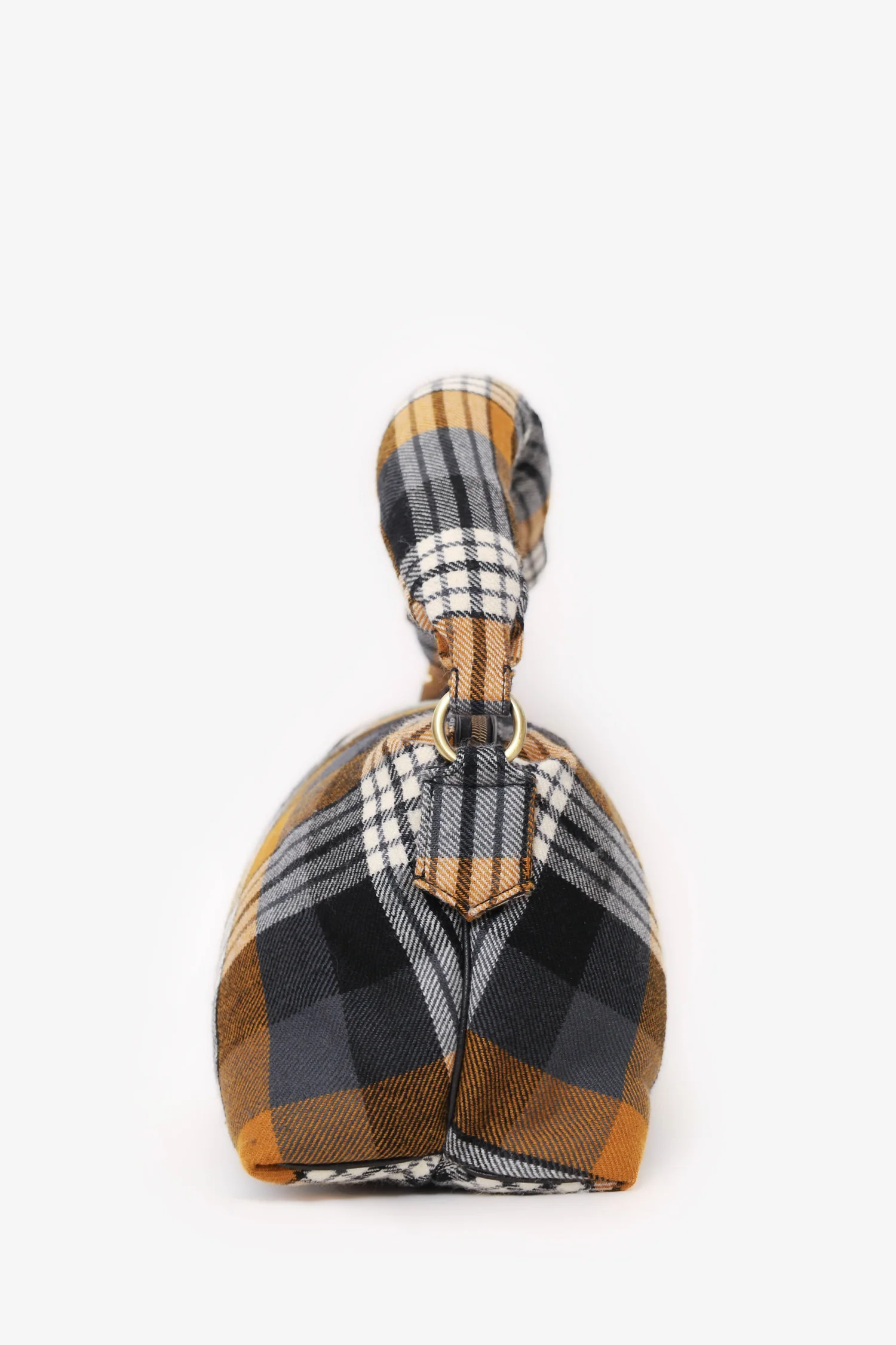 Dries Van Noten Brown/Multicolour Top Handle Bag