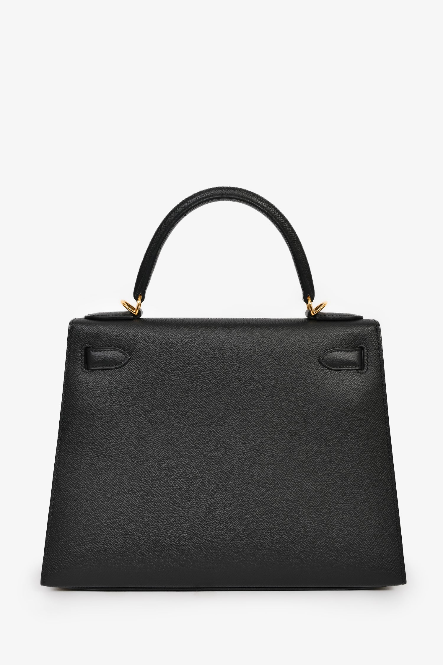 Hermès 2018 Black Epsom Leather Kelly 28 with Strap