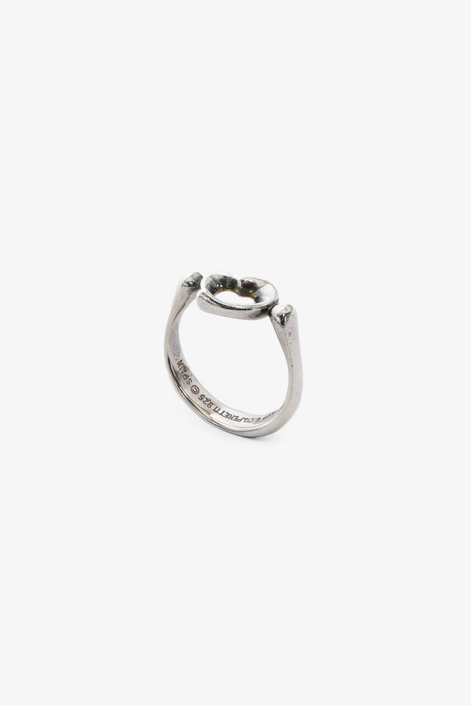 Tiffany & Co. Sterling Silver Elsa Peretti Heart Ring