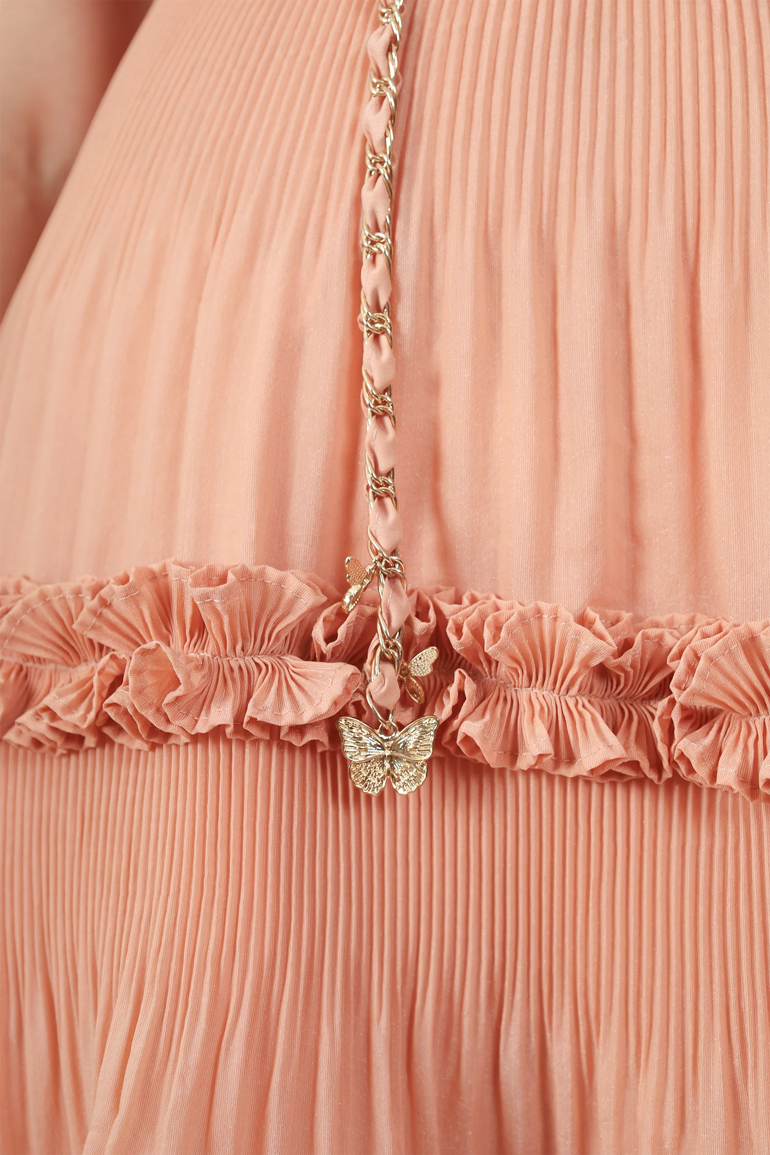 Zimmerman Dusty Rose Pleated Mini Dress Size 1