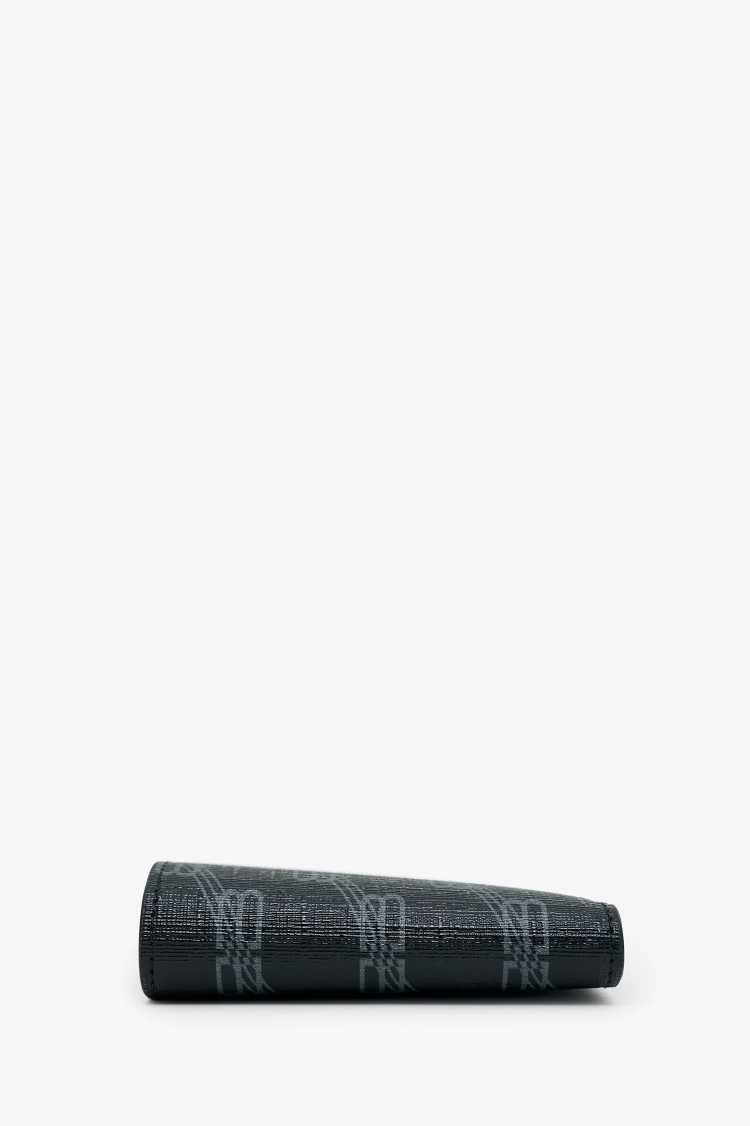 Balenciaga Black Logo-Print Cross Billfold Wallet