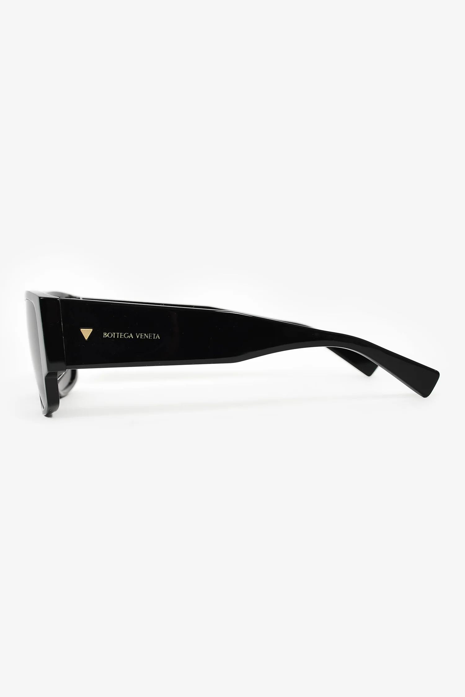 Bottega Veneta Black Square Frame Sunglasses