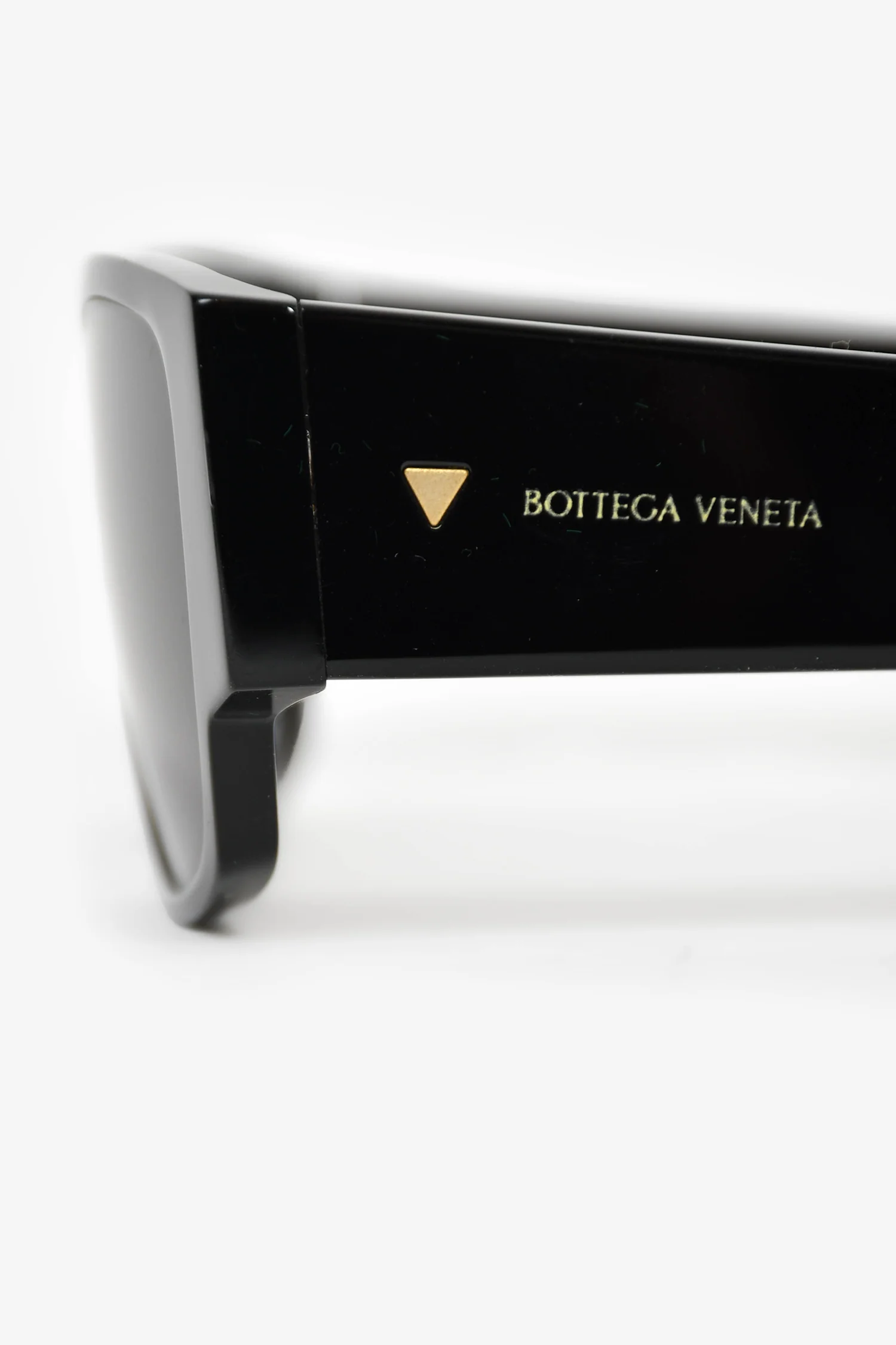 Bottega Veneta Black Square Frame Sunglasses