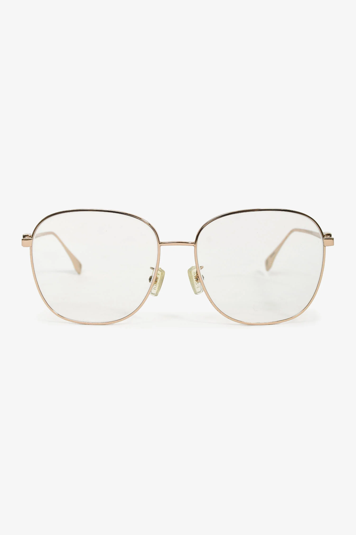Fendi 2022 Gold Metal Eye Glasses