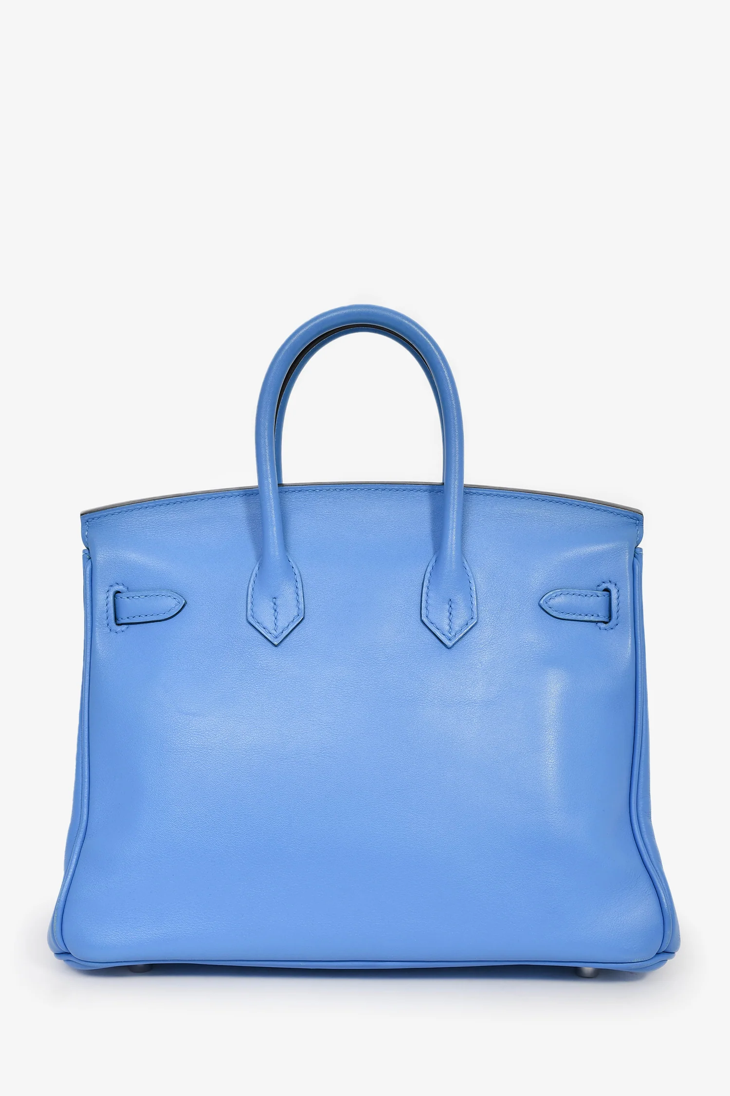 Hermès 2015 Blue Swift Leather Birkin 25