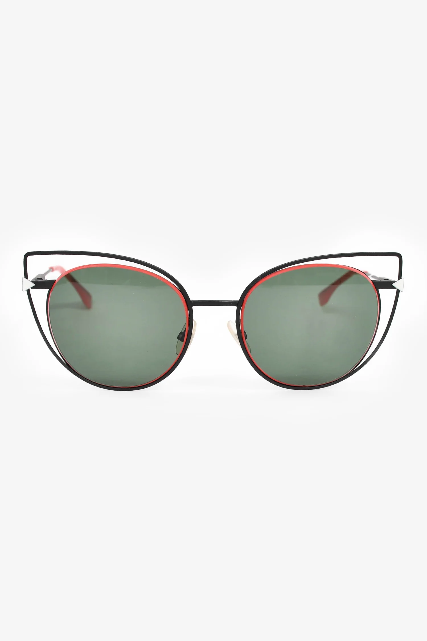 Fendi Black/Pink Cat Eye Sunglasses