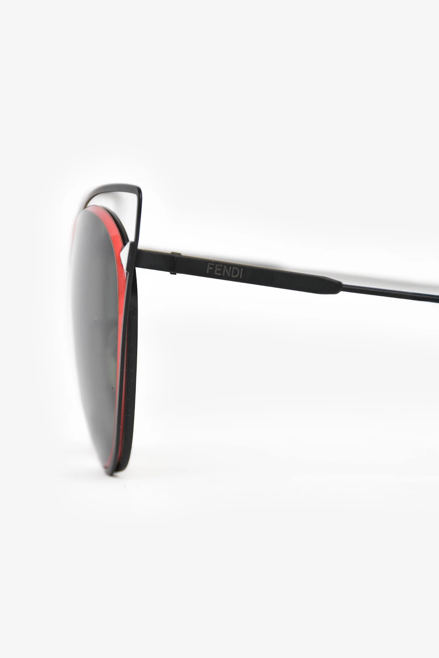 Fendi Black/Pink Cat Eye Sunglasses