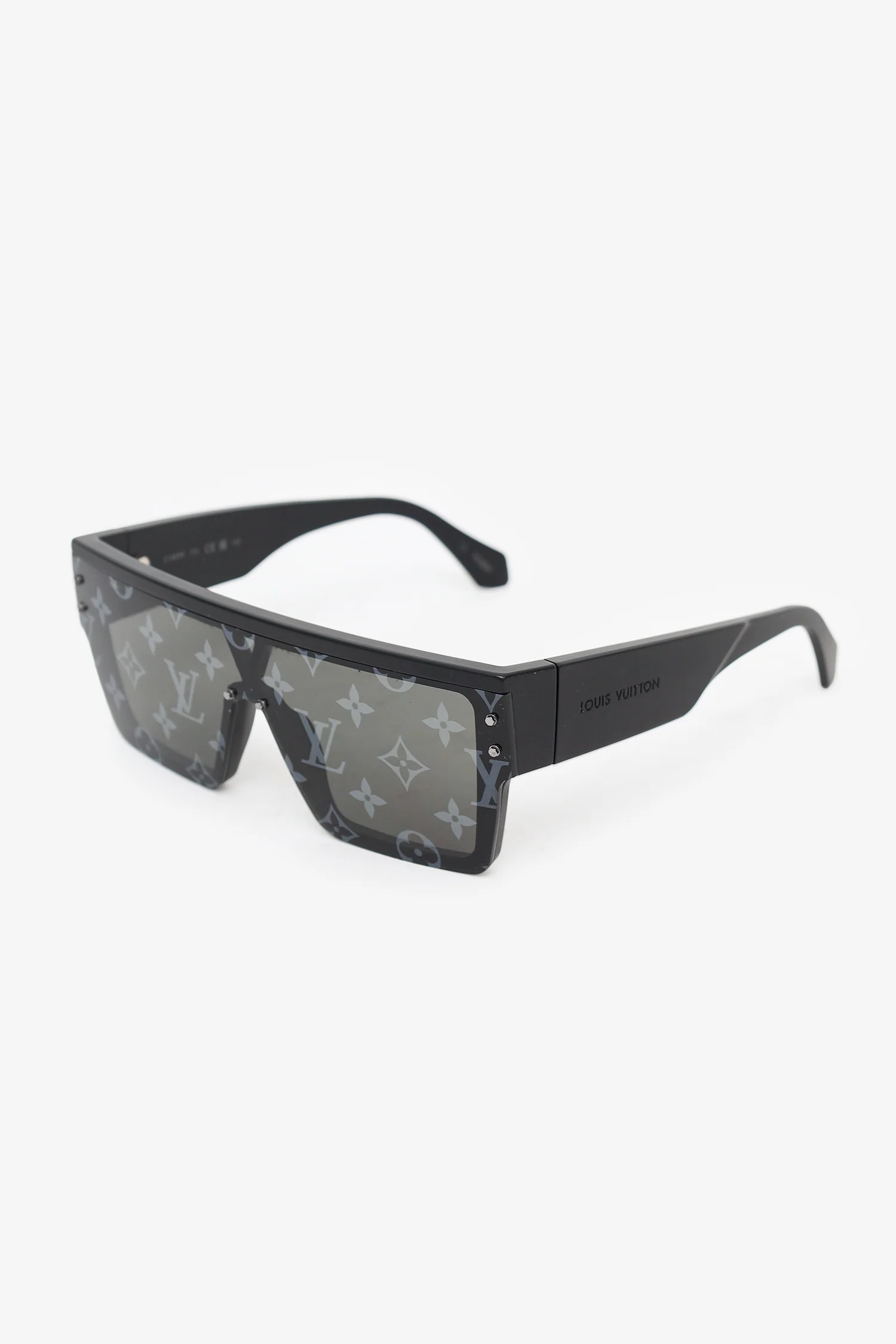 Louis Vuitton Black Metal LV Waimea Sunglasses