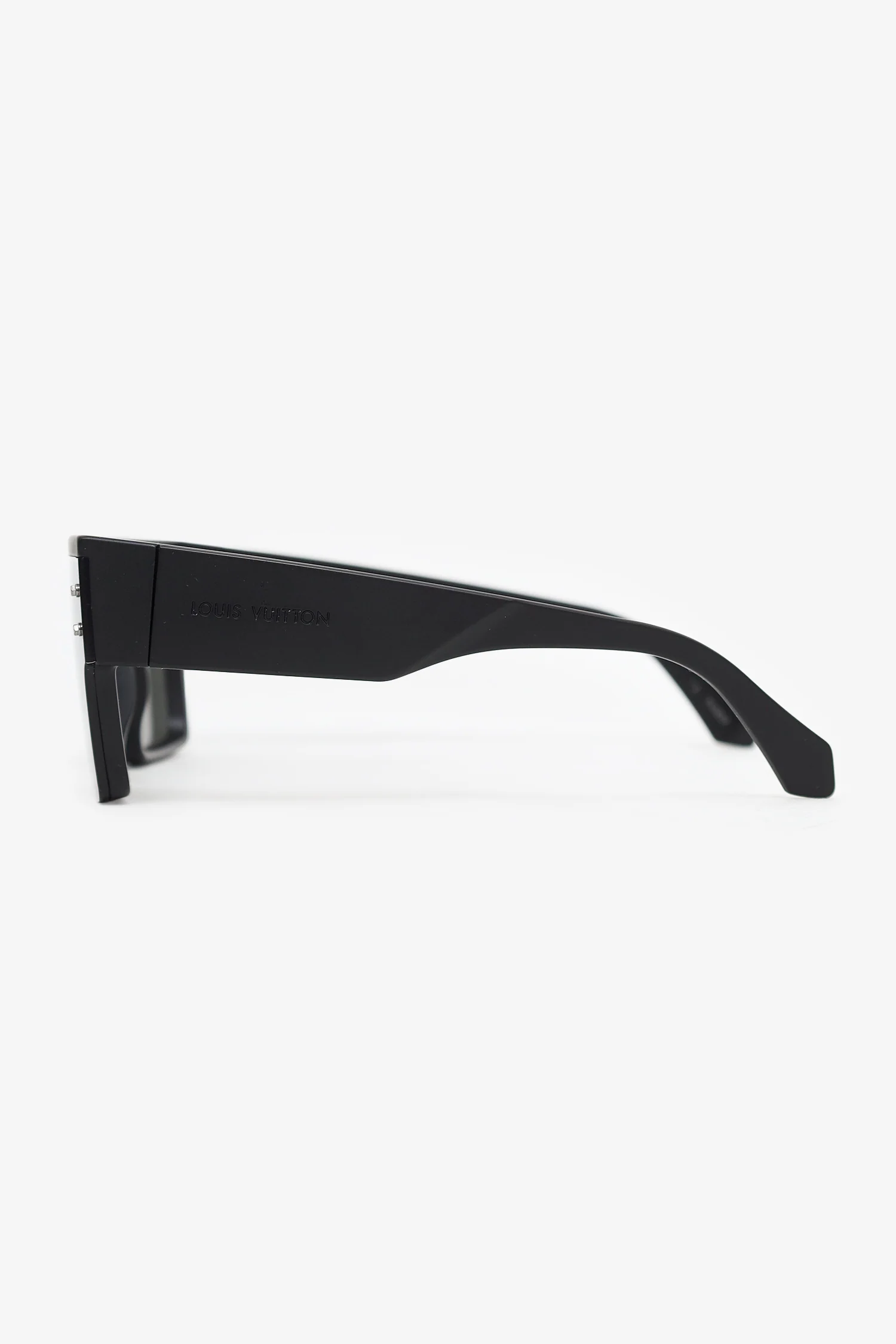 Louis Vuitton Black Metal LV Waimea Sunglasses