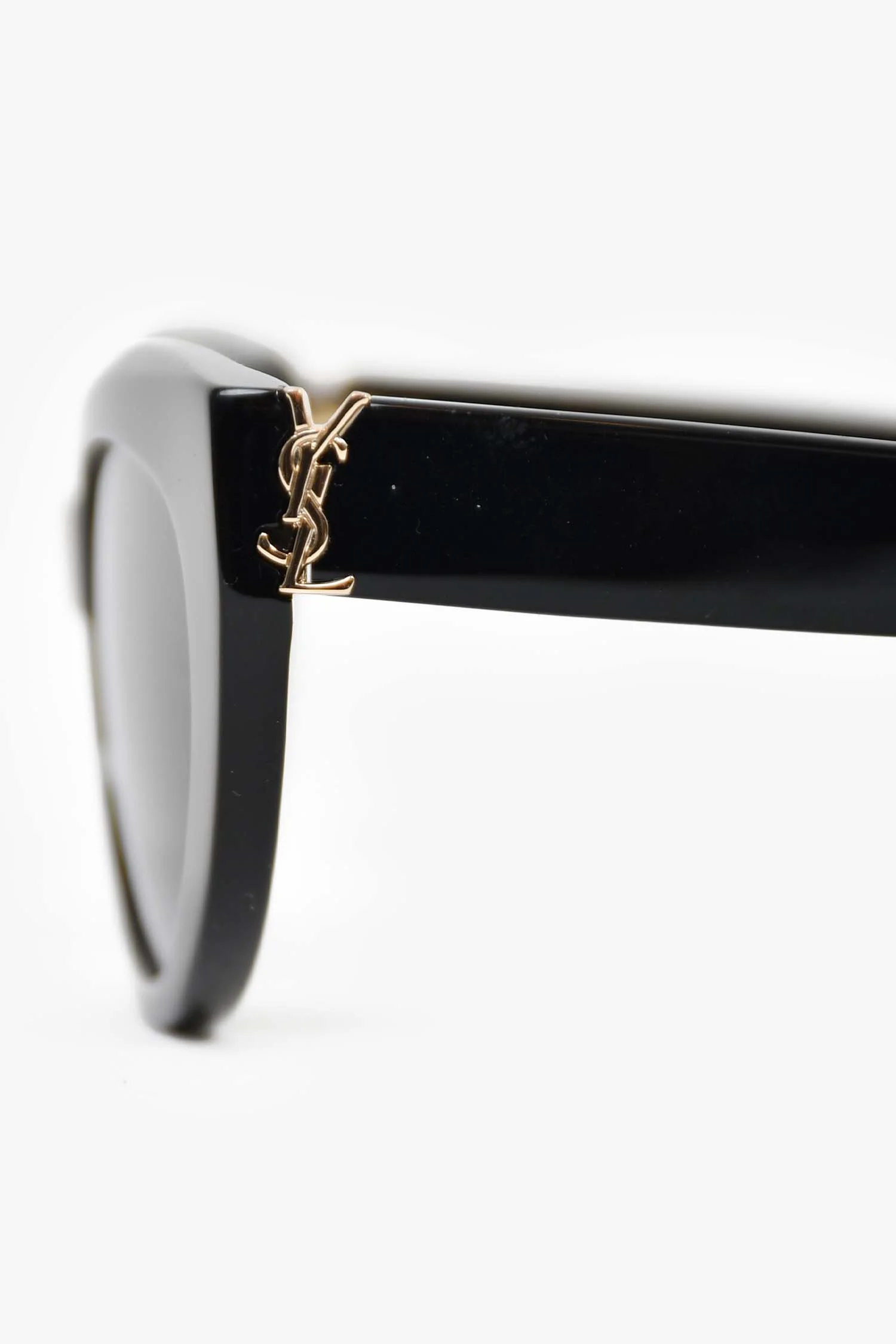Saint Laurent Black Cat Eye Sunglasses