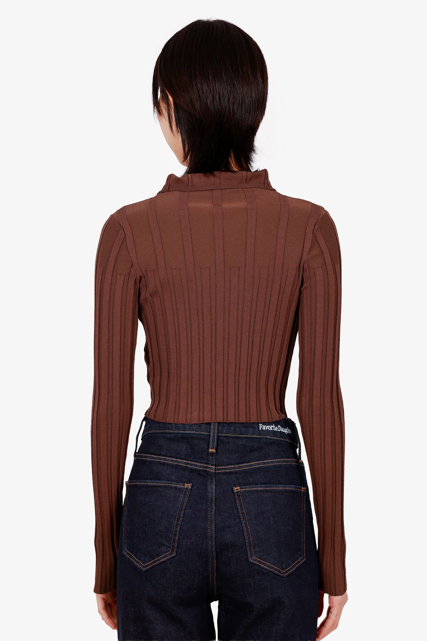 Jacquemus Brown Le Cardigan Bando Cardigan With Button Detail Size 38