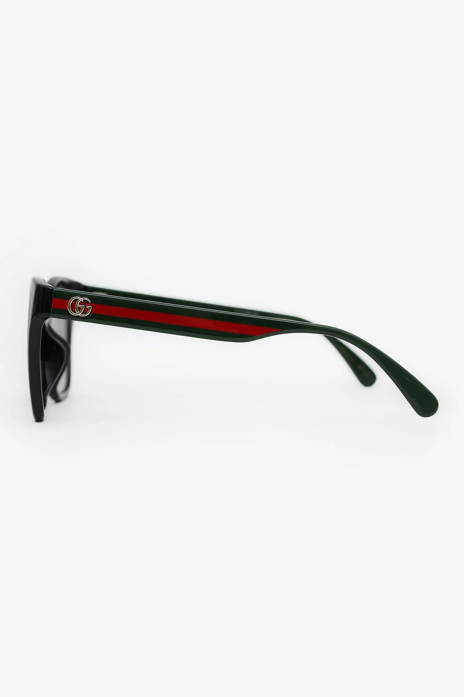 Gucci Black/Web Frame GG Sunglasses