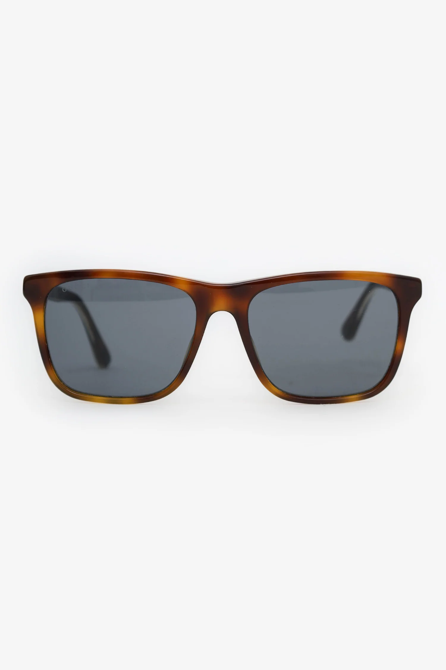 Gucci Brown Frame Web Sunglasses